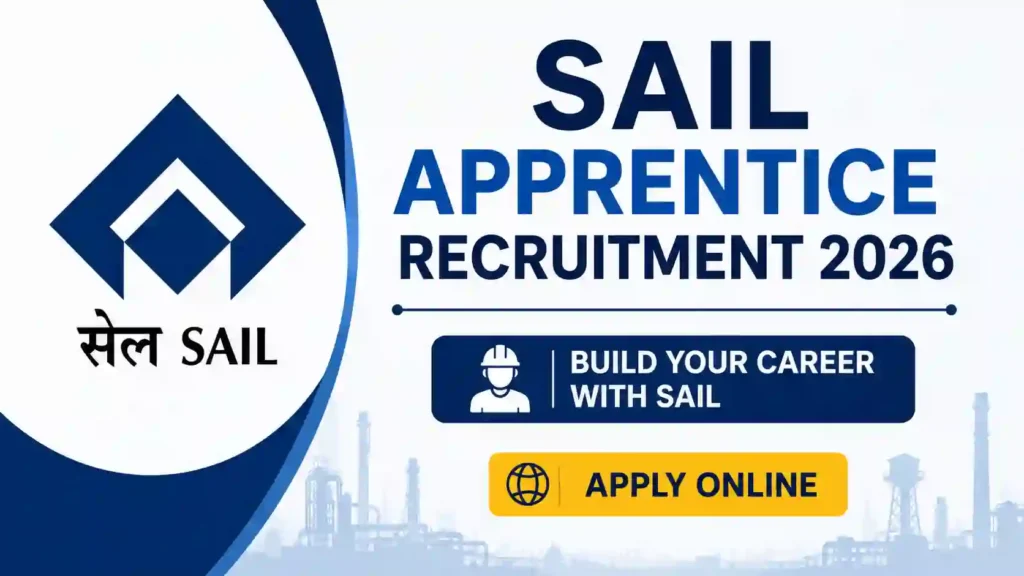SAIL Rourkela Apprentice Recruitment 2026 Notification Released for 1110 Posts, Apply Online
