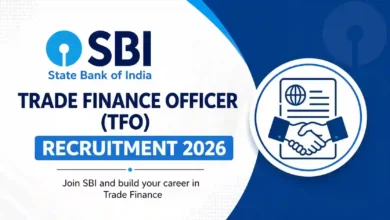 State Bank of India (SBI) Trade Finance Officer (TFO) Recruitment 2026 Notification Released & Apply Online