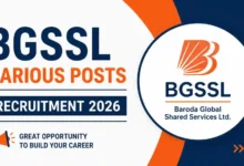 BGSSL Recruitment 2026 Notification Released for 2049 Various Posts, Apply Online