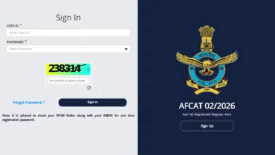 Indian Airforce AFCAT 02/2026 Batch (379 Posts) Answer Key Released, Download Response Sheet & Raise Objections