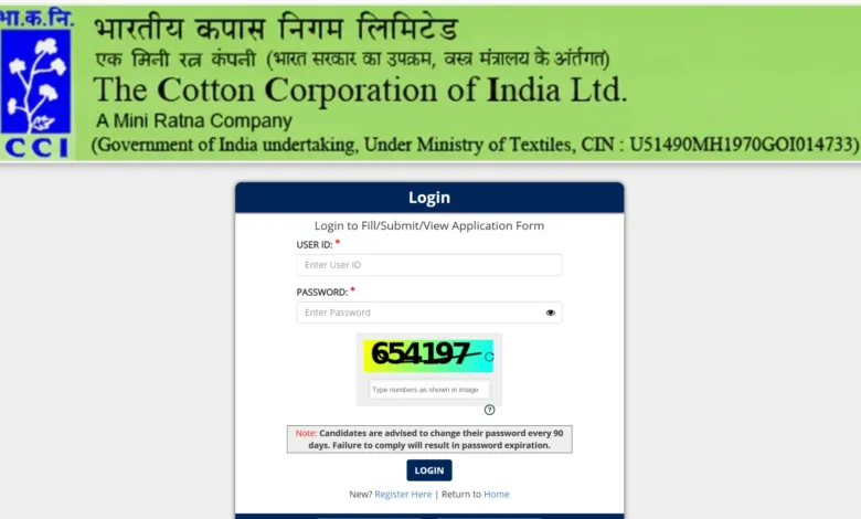 Cotton Corporation of India (CCI) Exam Date & Admit Card 2026 Released for 148 Various Posts