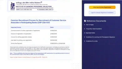 IBPS Clerk (CSA) CRP-XVI Recruitment 2026 Notification Released & Apply Online for 11403 Posts