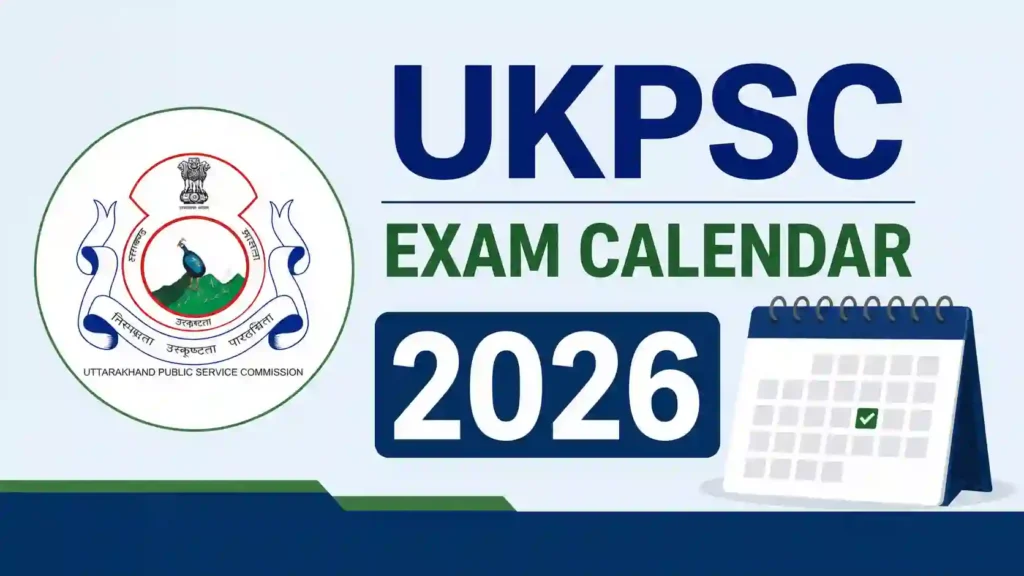 UKPSC Exam Calendar 2026-27 Released – Check Updated Exam Schedule Here