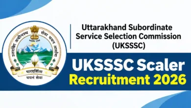 UKSSSC Scaler Recruitment 2026 Notification Released & Apply Online for 200 Posts