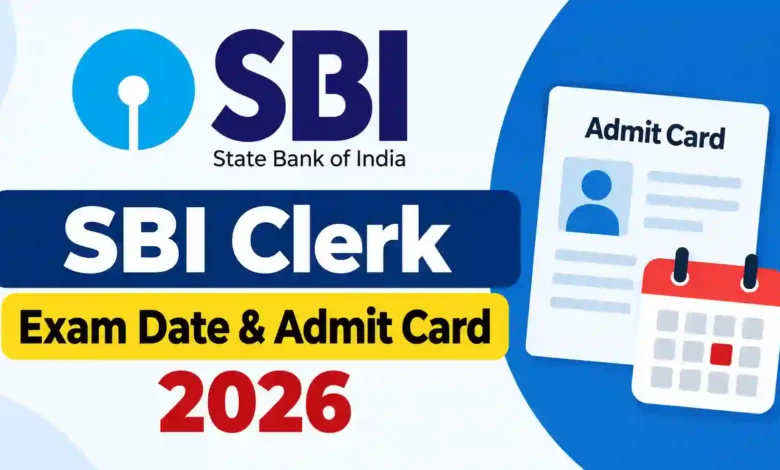SBI Clerk (9124 Posts) Exam Date & Admit Card 2026 Released, Check Now