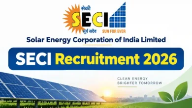 SECI Recruitment 2026 Notification Released for Various Posts; Apply Online