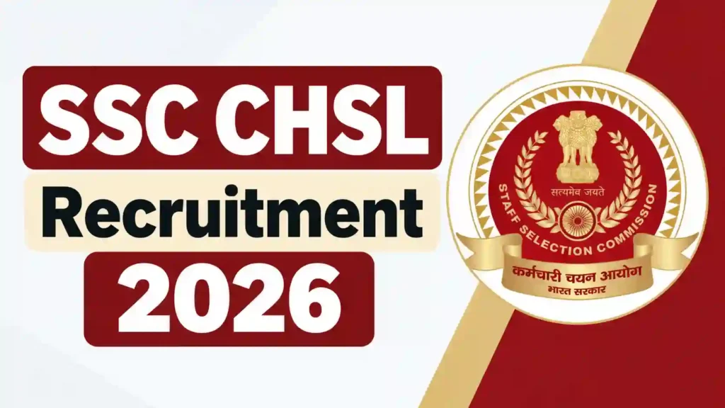 SSC CHSL Recruitment 2026 Notification Released & Apply Online for 2536 Posts
