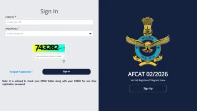 Indian Airforce AFCAT 02/2026 Batch (379 Posts) Result Released, Check From This Link