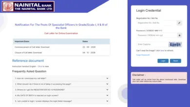 Nainital Bank Specialist Officer (SO-41 Posts) Admit Card 2026 Released – Download Hall Ticket