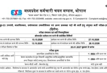 MPESB Group-3 Sub Engineer Recruitment 2026 Notification Released for 1715 Posts, Apply Online