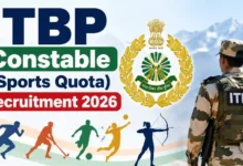 ITBP Constable GD (Sports Quota) Recruitment 2026 Notification Released for 126 Posts, Apply Online