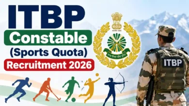 ITBP Constable GD (Sports Quota) Recruitment 2026 Notification Released for 126 Posts, Apply Online