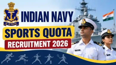 Indian Navy Sports Quota Recruitment 2026 Notification & Offline Form