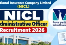 NICL Administrative Officer (AO) Recruitment 2026 Notification Released for 321 Posts; Apply Online
