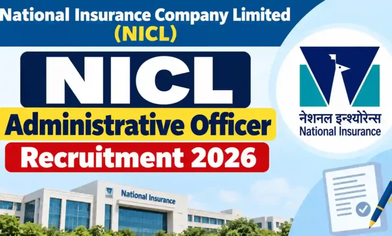 NICL Administrative Officer (AO) Recruitment 2026 Notification Released for 321 Posts; Apply Online