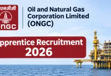 ONGC Apprentice Recruitment 2026 Notification Released & Apply Online for 3047 Posts