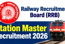 Railway RRB CEN 08/2026 Station Master Recruitment 2026 Notification Released for 1250 Posts, Apply Online