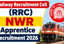 Railway RRC NWR Apprentice Recruitment 2026 Notification Released for 2008 Posts, Apply Online