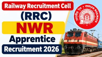 Railway RRC NWR Apprentice Recruitment 2026 Notification Released for 2008 Posts, Apply Online