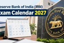 Reserve Bank of India (RBI) Exam Calendar 2027 Released: Check Grade B, Grade A & Other Officer Exam Dates