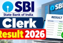 SBI Clerk Result 2026 Released for 1538 Backlog Vacancies, Download Result PDF