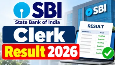 State Bank of India (SBI) Clerk Backlog Result 2026 Released for 1538 Posts, Download Result PDF