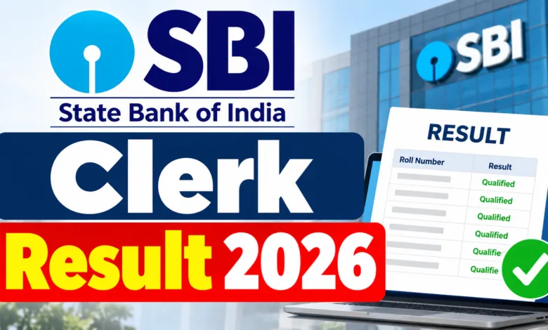 SBI Clerk Result 2026 Released for 1538 Backlog Vacancies, Download Result PDF