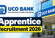 UCO Bank Apprentice Recruitment 2026 Notification Released & Apply Online for 530 Posts