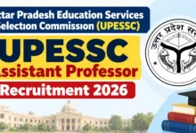 UPESSC Assistant Professor Recruitment 2026 Notification Released & Apply Online for 1936 Posts