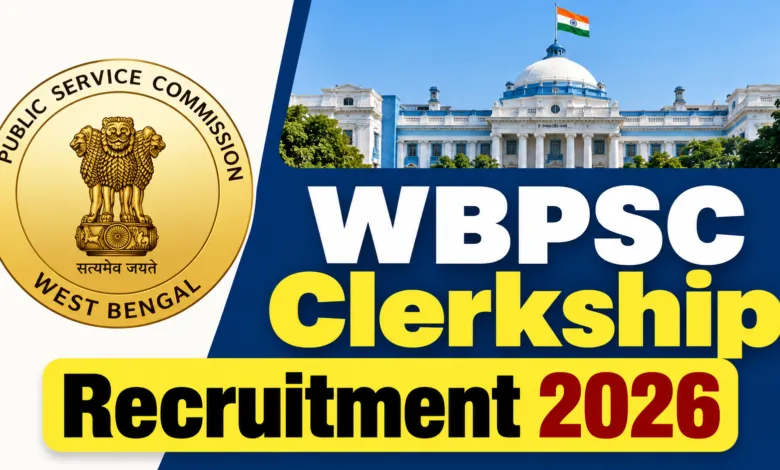 WBPSC Clerkship Recruitment 2026 Notification Released, Apply Online