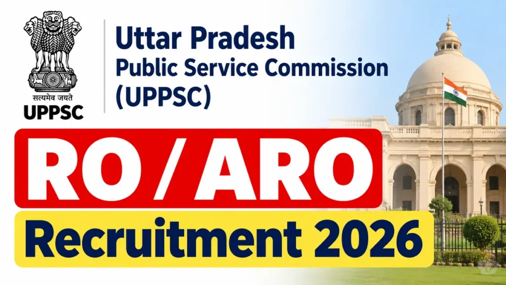 UPPSC RO/ARO Recruitment 2026 Notification Released for 501 Posts; Apply Online