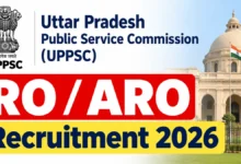 UPPSC RO/ARO Recruitment 2026 Notification Released for 501 Posts; Apply Online